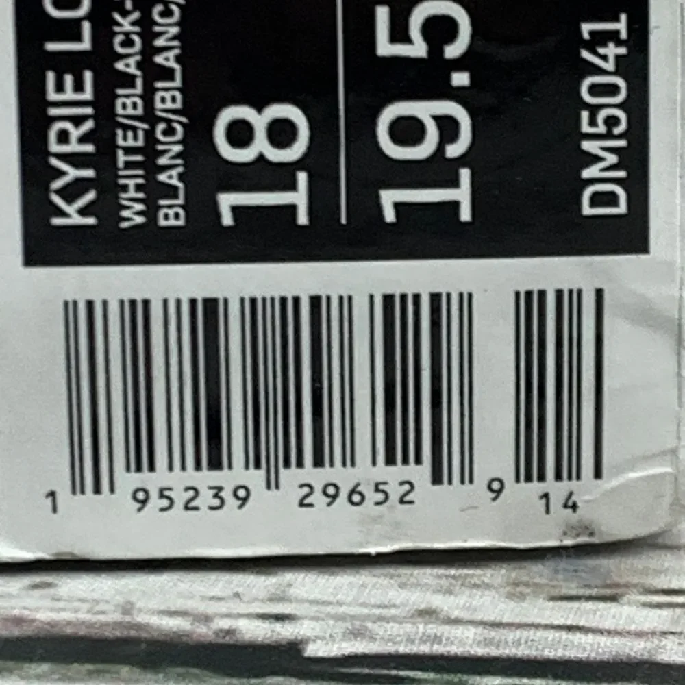 Nike Kyrie 4 TB Promo‎ White Black DM5041-100 Basketball MEN'S [US SIZE 18] NIB